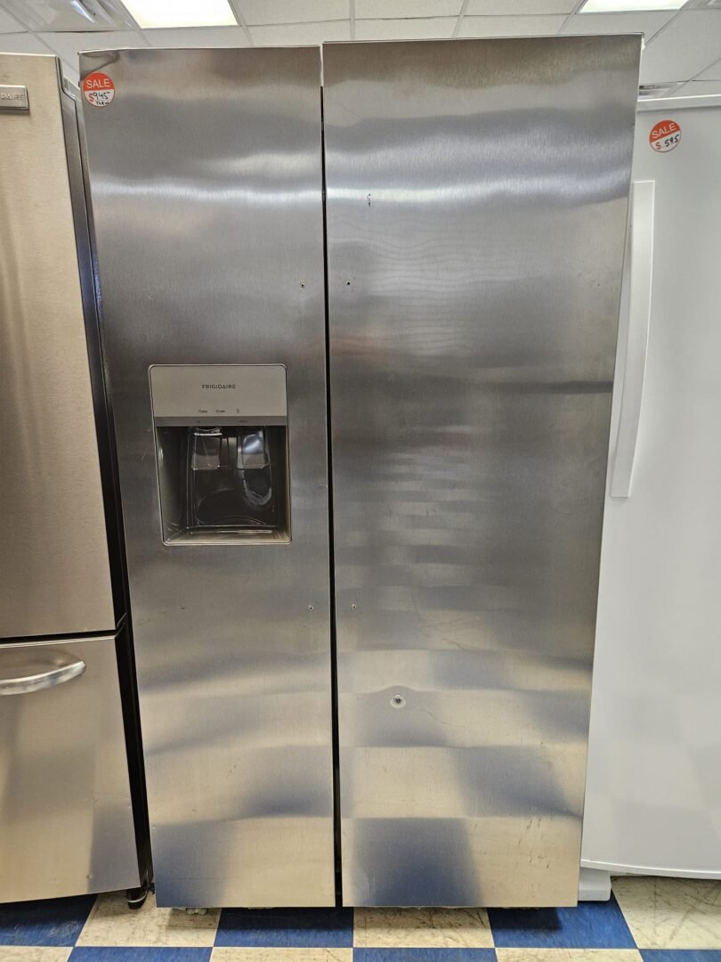 Frigidaire 25.6 Cu. Ft. 36″ Standard Depth Side by Side Refrigerator