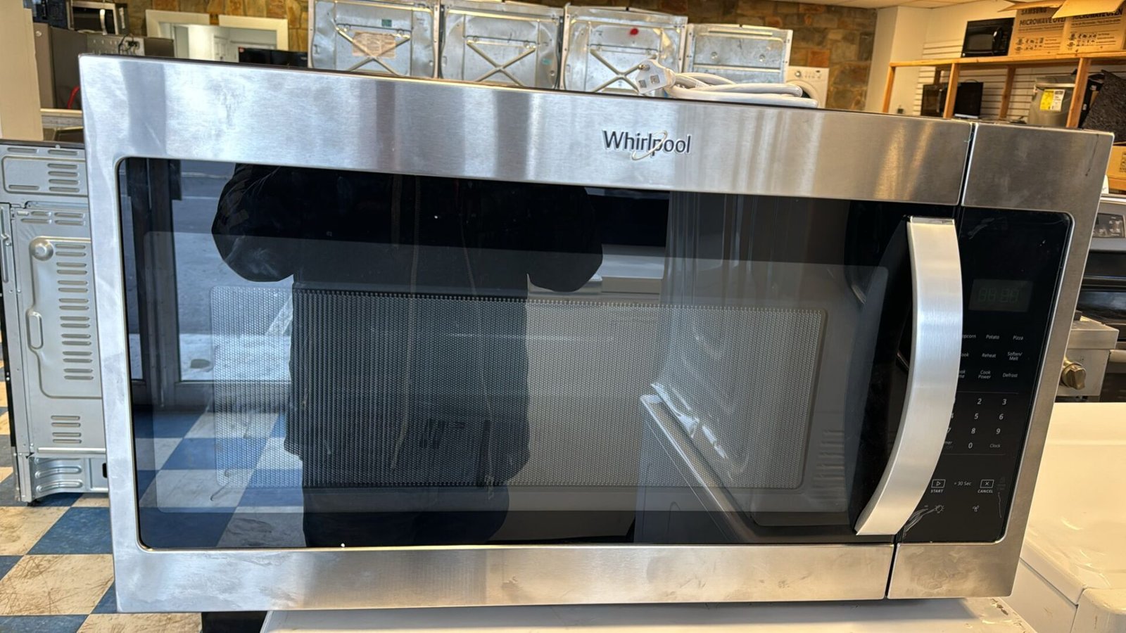 Whirlpool New Open Box Microwave
