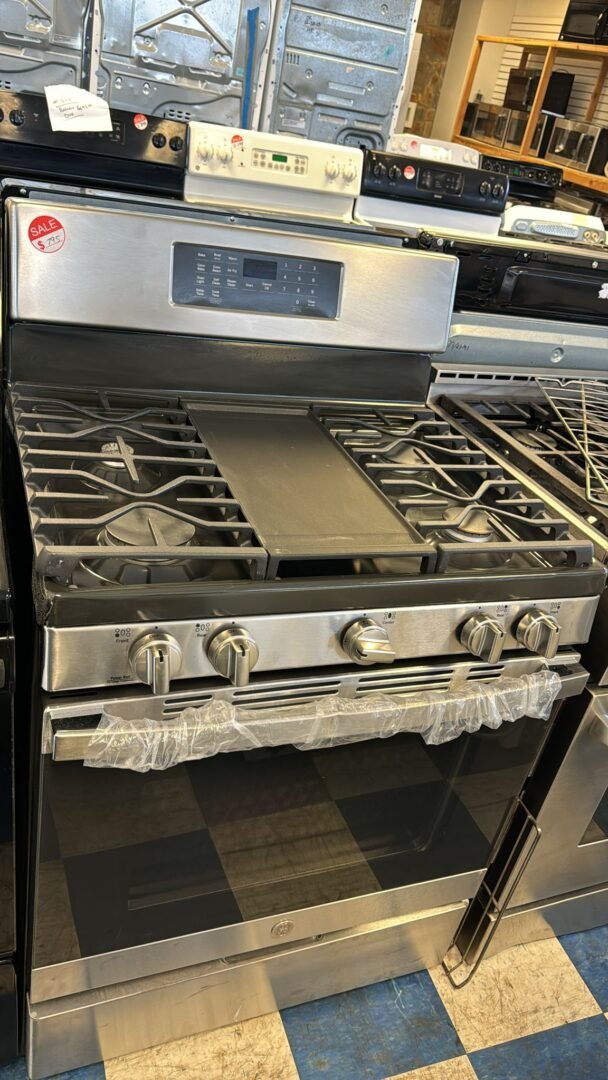 Ge New Open Box Stainless Gas Burner Stove