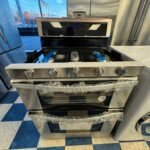 6.0 Cu. Ft. Gas Double Oven Range with EZ-2-Lift™ Hinged Grates