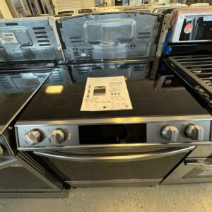 New Samsung - 6.3 cu. ft. Slide-in Induction Range With One Year Warranty