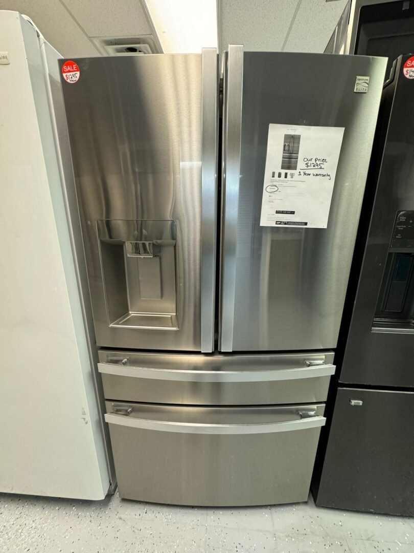 Kenmore New Stainless 4 Door Frenchdoor Refrigerator