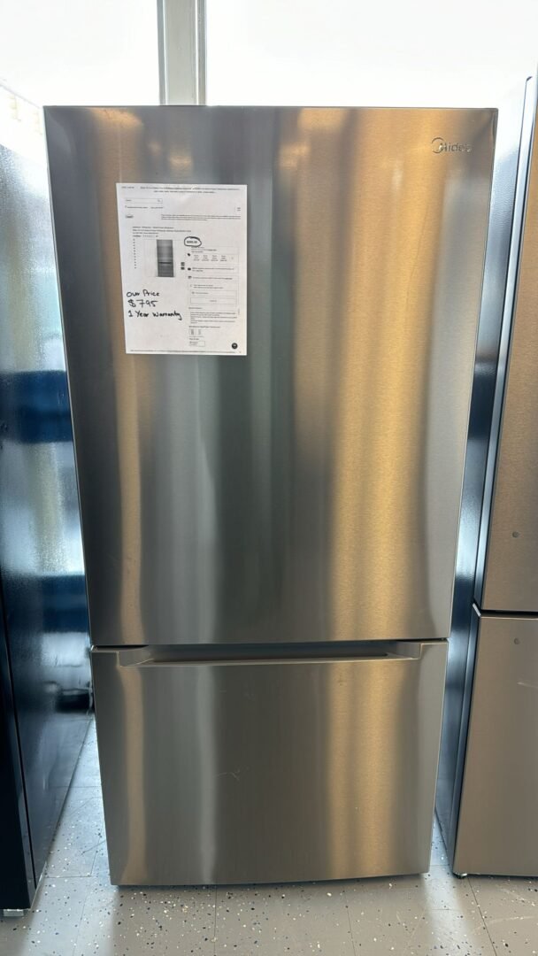 New 18.7 Cu. Ft. Bottom Mount Freezer Refrigerator