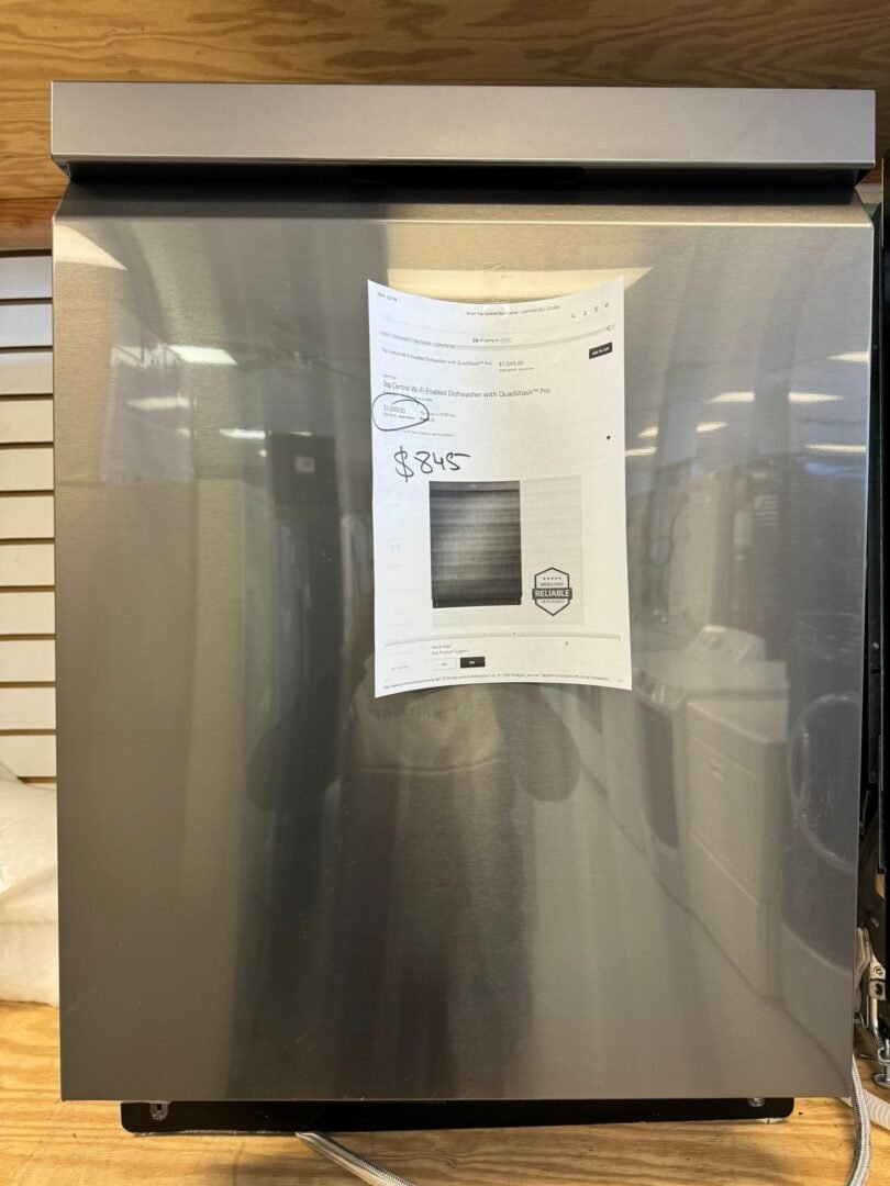 New LG – 24″  Stainless Steel Dishwasher