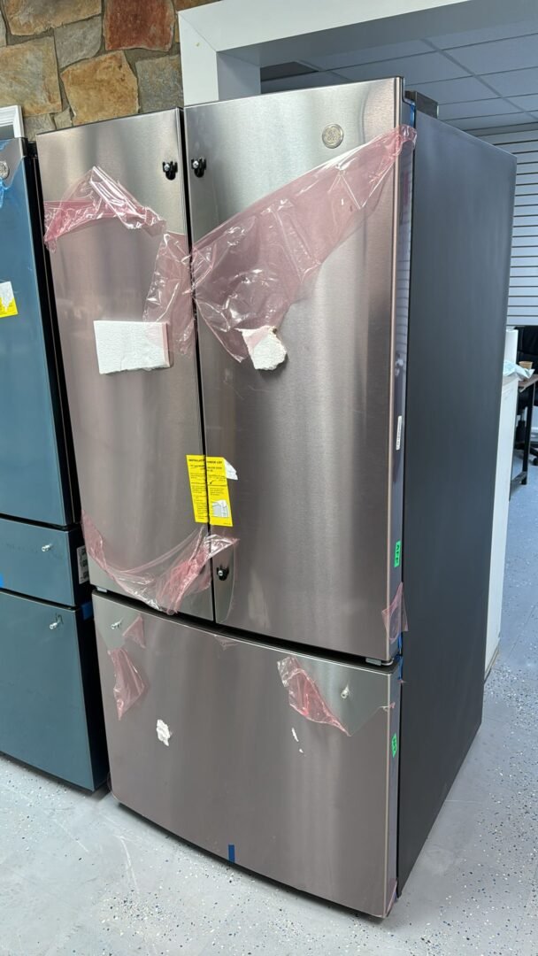 GE New Open Box Stainless 3 Door Frenchdoor Refrigerator
