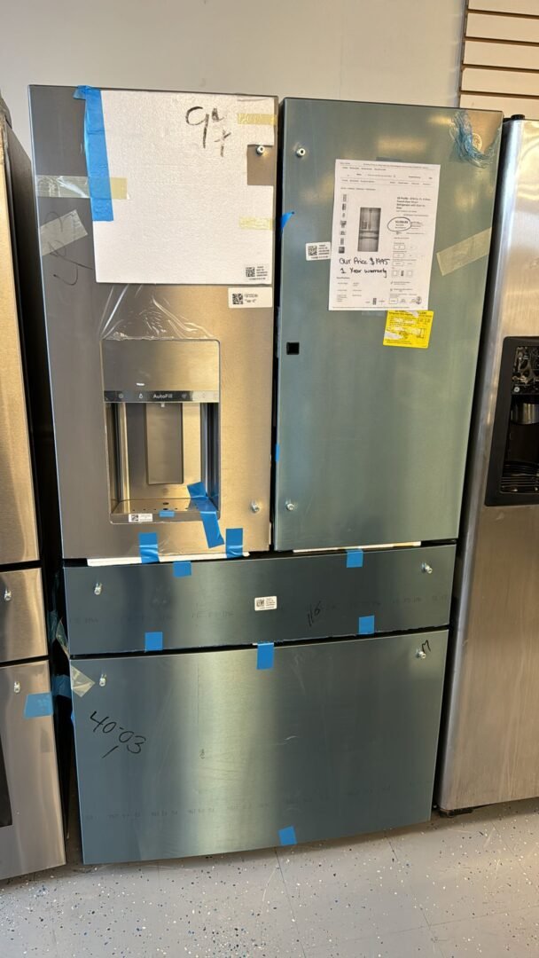 GE Profile – 27.9 Cu. Ft. 4-Door French Door Refrigerator
