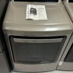 LG – 7.3 Cu. Ft. Smart Electric Dryer – Graphite Steel – New