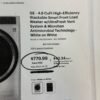 GE 28 Inch Smart Front Load Washer with 4.8 cu. ft. Capacity - White