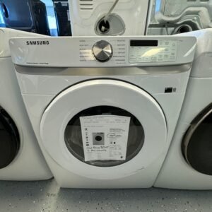 Samsung New 27 Inch Smart Electric Dryer with 7.5 cu ft Capacity - White