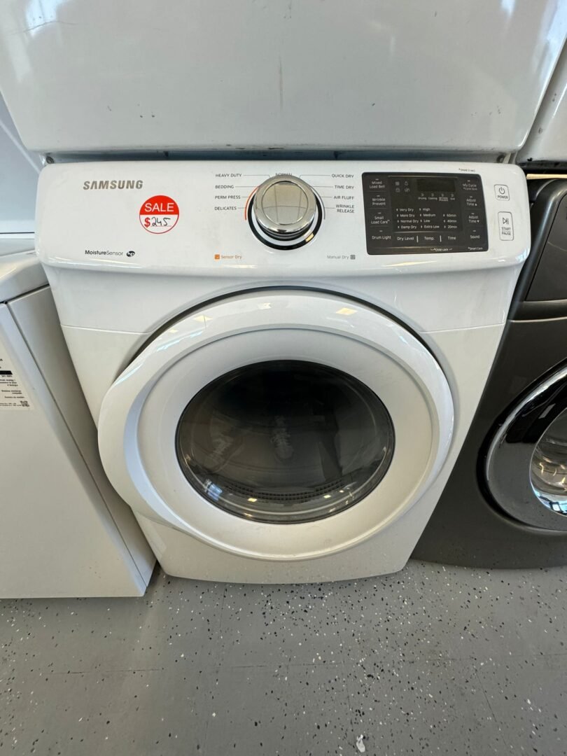 Samsung Front Load Dryer ( Used )- White