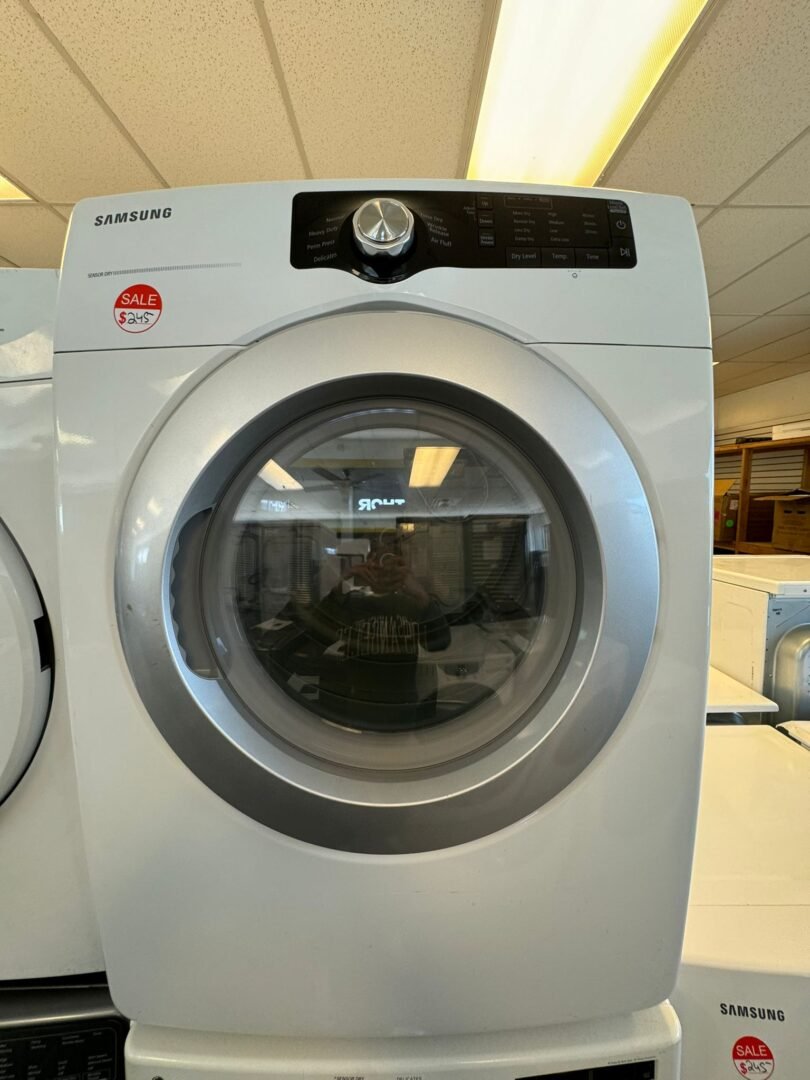 Samsung Refurbished Front Load Dryer – White