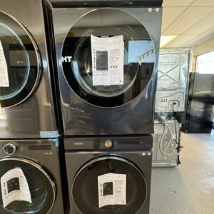 Samsung Bespoke New 5.3 Cu.ft Stackable Washer With 7.4 Cuft Stackable Electric Dryer