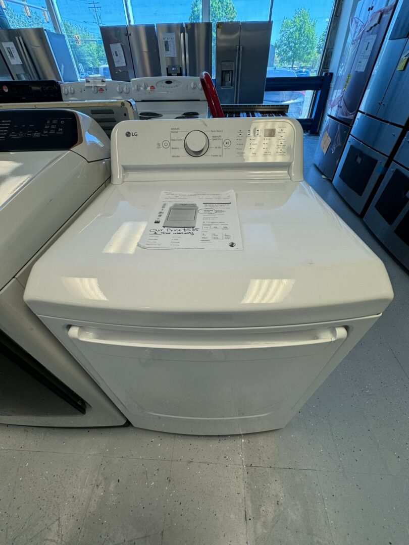 Electric Dryer with 7.3 Cu. Ft. Capacity