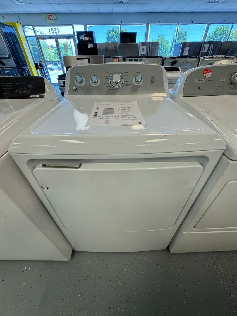 Electric Dryer with 7.2 cu. ft. Capacity