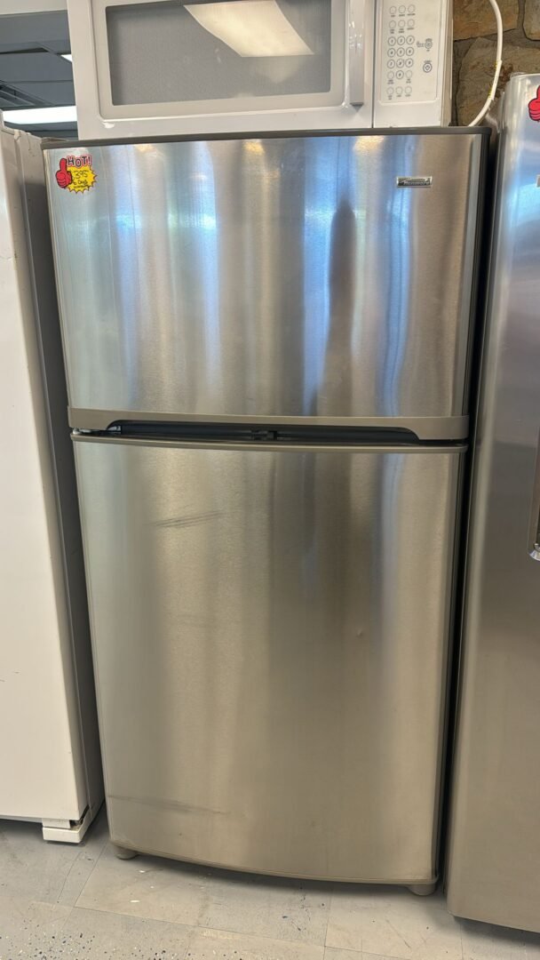 Kenmore Refurbished Top Bottom Refrigerator – Stainless