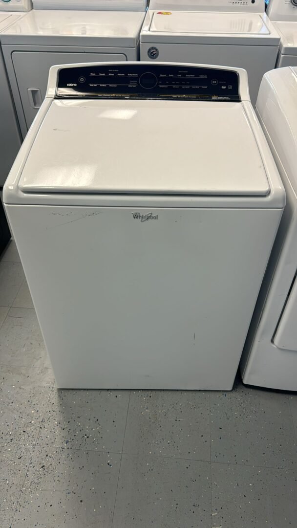Whirlpool Like New Top Load Washer – White