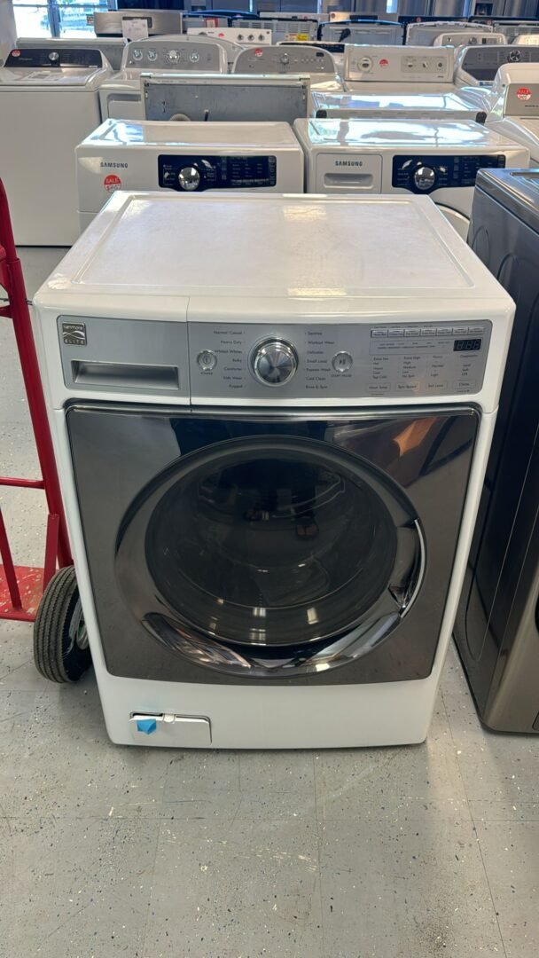 Kenmore Like New Front load Washer – White