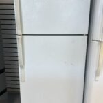 GE Used Top Bottom Refrigerator – White