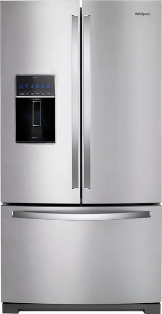 Whirlpool – 26.8 Cu. Ft. French Door Refrigerator – Stainless Steel