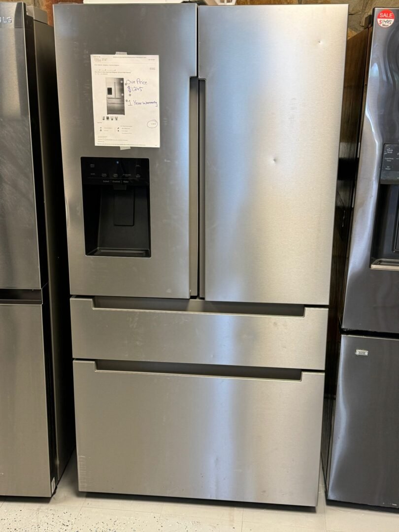 Mora New 26 Cu.ft 4 Door French Door Refrigerator – Stainless