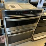 GE Like New Double Wall Oven / Microwave Combo