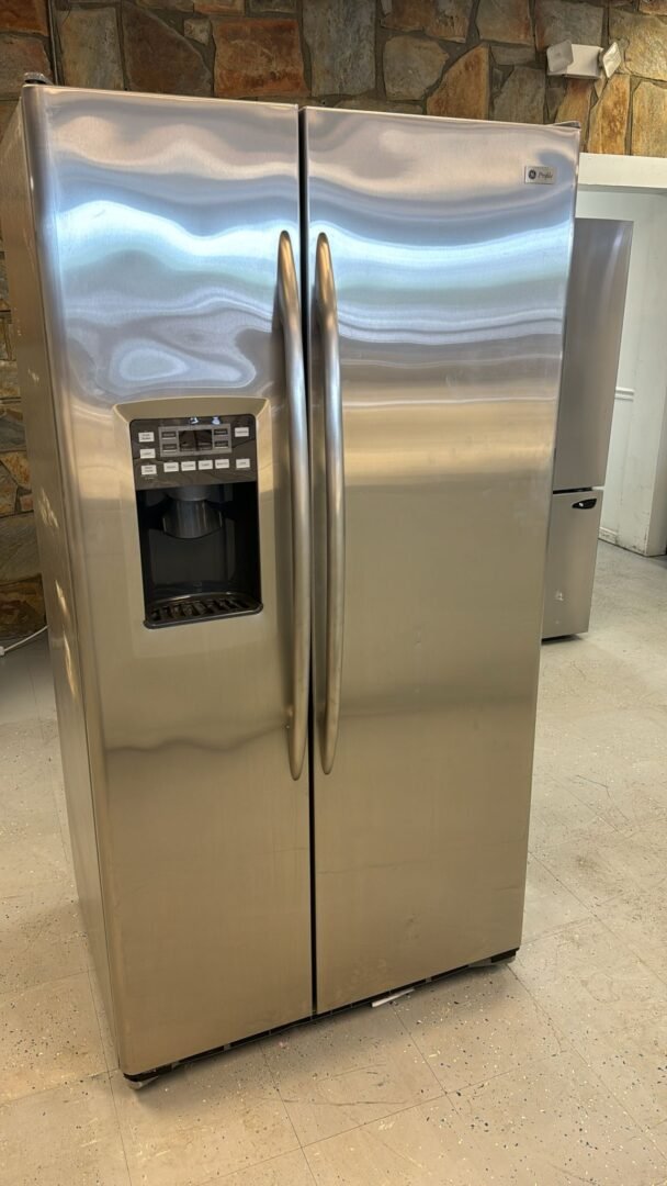 GE Profile Refurbished Side By Side Refrigerator – Stainless