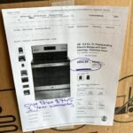 GE New in Box 5.3 Cu.ft Freestanding Electric Range With 1 Year Warranty