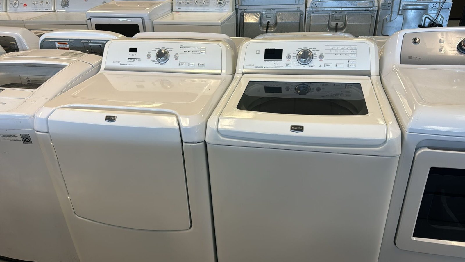 Maytag Refurbished Washer Dryer Set – White