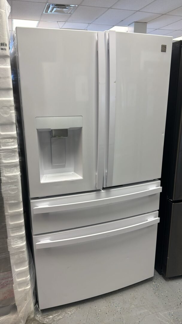 Kenmore New Open Box 4 Door French Door Refrigerator – White