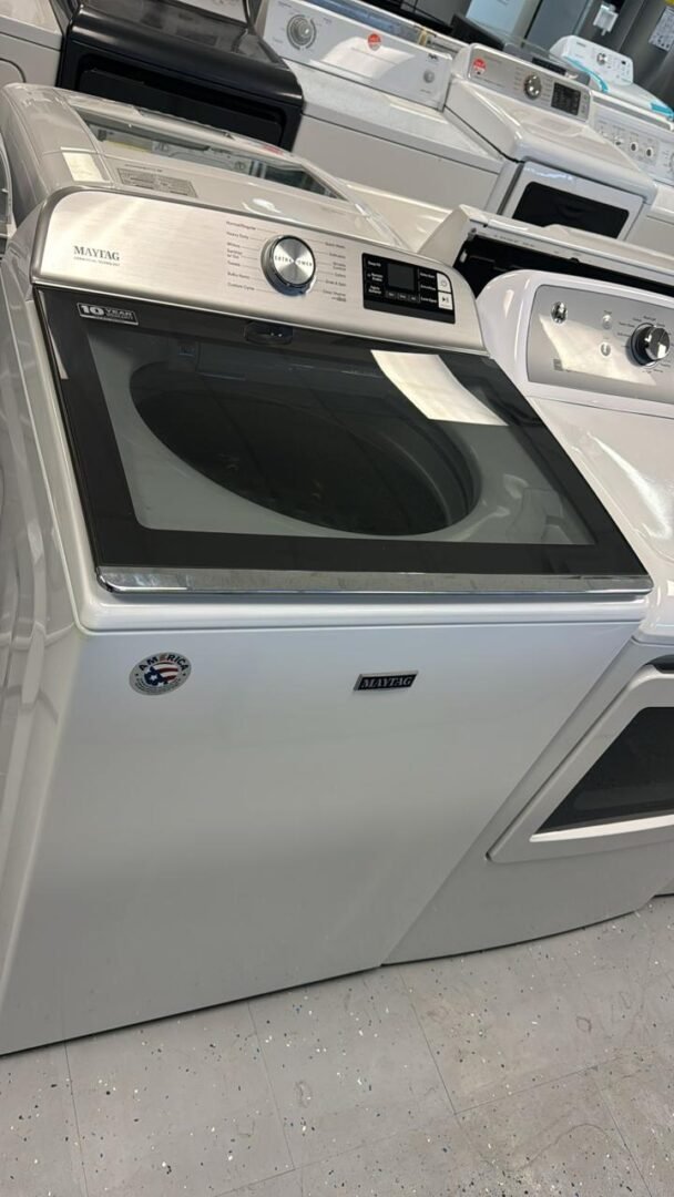 Maytag New Top Load Washer – White