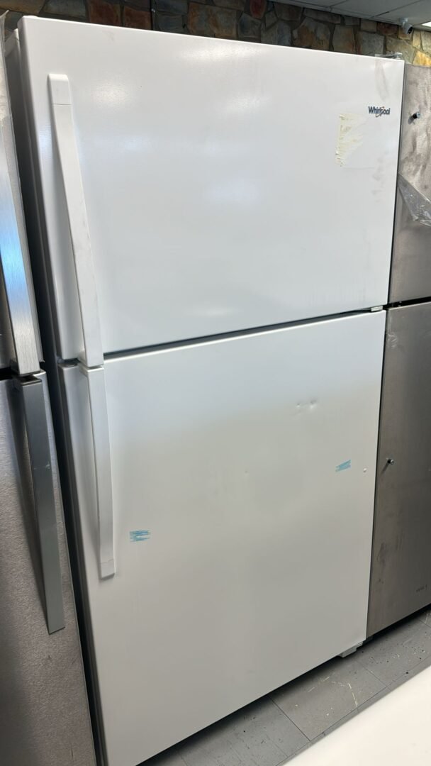 Whirlpool New Open Box Top Bottom Refrigerator – White