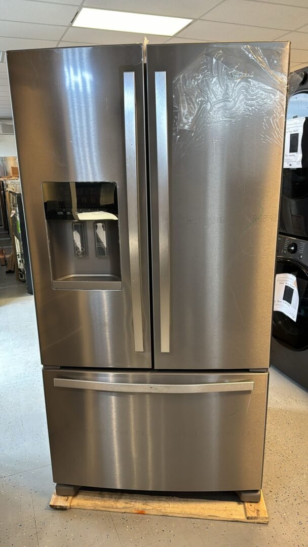 Whirlpool – 24.7 Cu. Ft. French Door Refrigerator – Stainless Steel