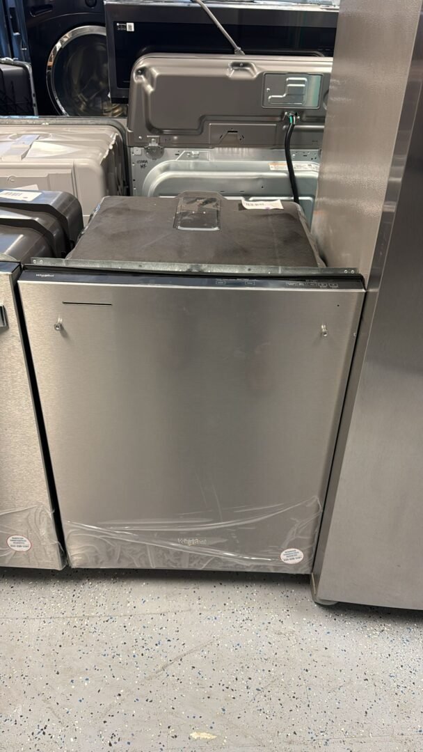 Whirlpool New Dishwasher with 3rd Rack & Large Capacity – Stainless