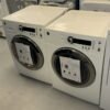 : GE 24" Like New Front Load Washer Dryer Set - White