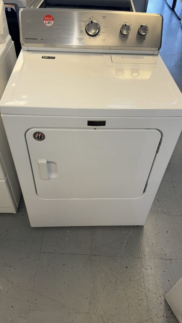 Maytag Front Load Dryer – White