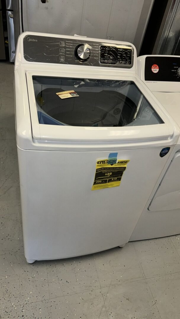 Midea New Top Load Washer – White