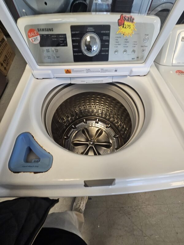 Samsung Used Top Load Washer - White - Image 2