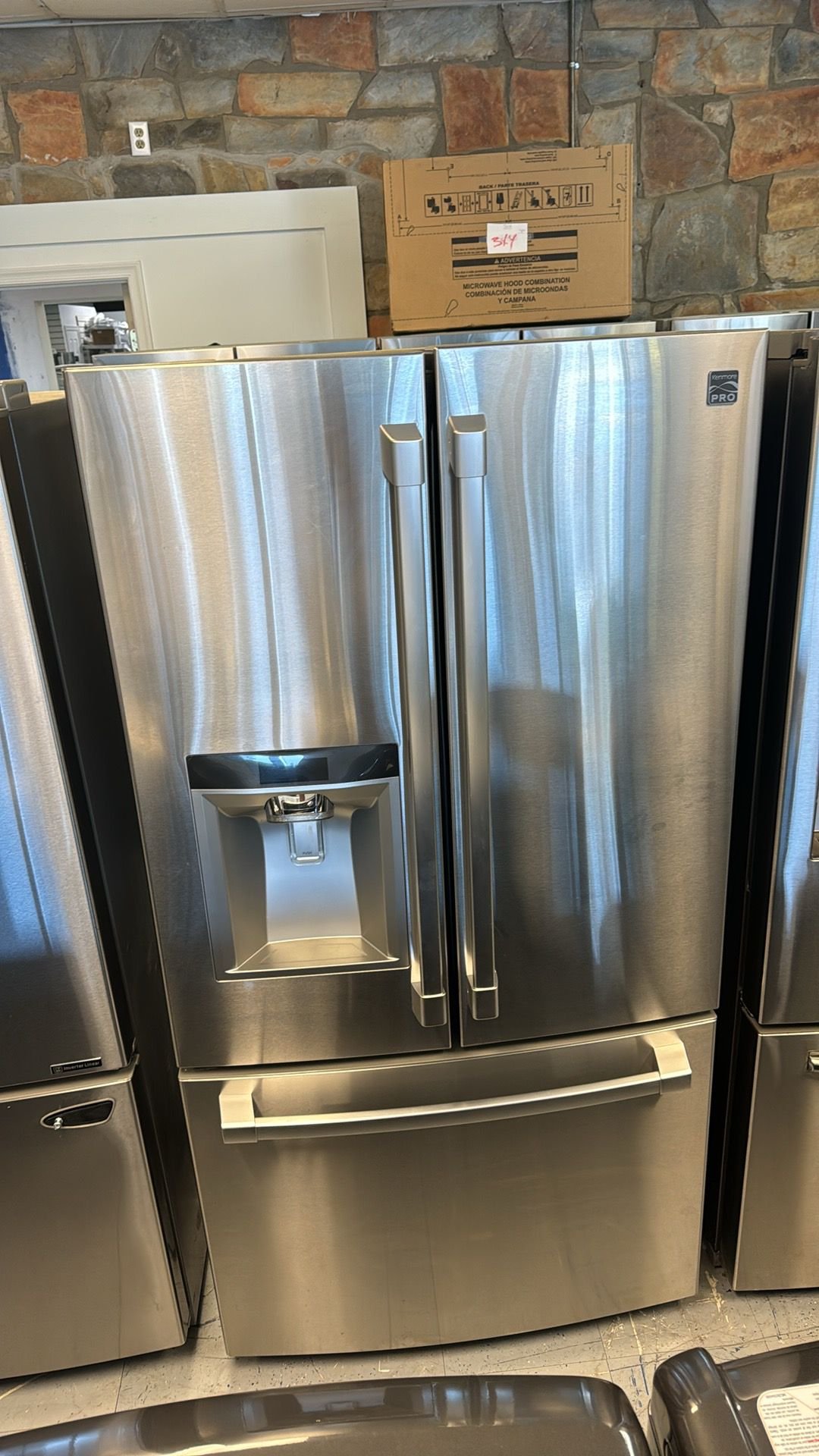 New Kenmore 3-Door French Door Refrigerator