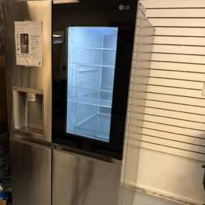 : LG New InstaView Side By Side Refrigerator