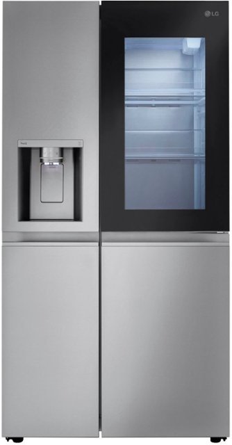 LG New LRSVS2706S/01- 27 Cu. Ft. Side-by-Side Refrigerator