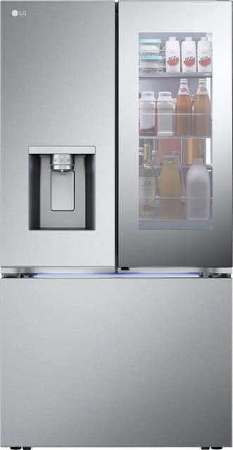 LG LRYKC2606S /00 – Counter-Depth MAX 25.5 Cu. Ft. French Door Refrigerator