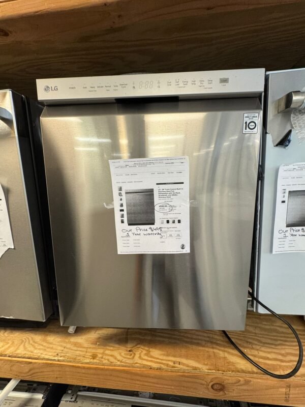 LG New LDFN4542S - 24" Front Control Built-In Dishwasher