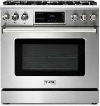 Thor Kitchen TRG3601LP 36 Inch Professional Gas Range