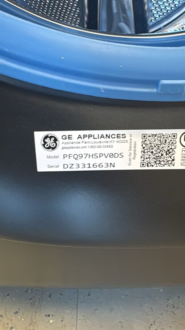 GE PFQ97HSPVDS 4.8 cu. ft. Capacity Ultra Fast Washer/Dryer Combo - Image 2