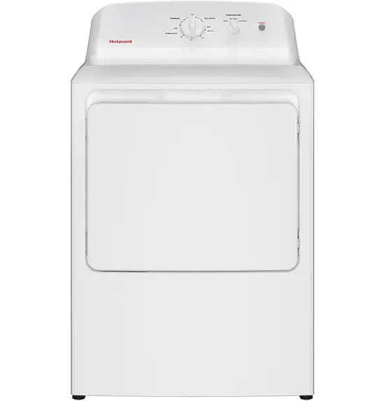 New Hotpoint HTX26GASWWW 6.2 Cu. Ft. Gas Dryer with Auto Dry