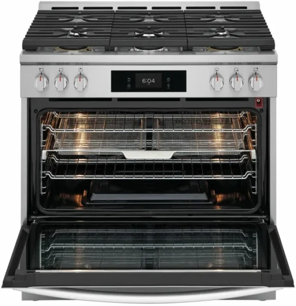 Frigidaire Gallery New GCFG3661AF 36" Gas Range with 6 Burners - Image 3