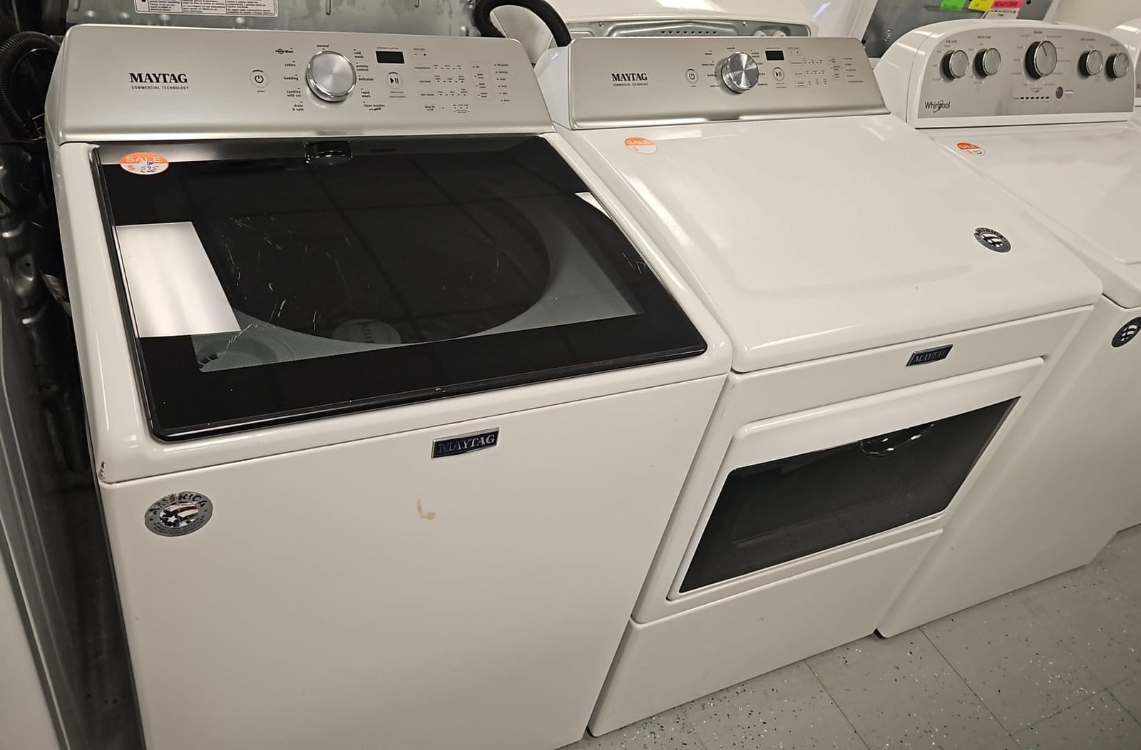 Maytag MVWB765FW3+MEDB765FW0 Used Washer/Dryer Set- White