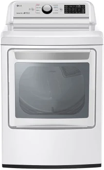 LG DLE7300WE Used 27 Inch 7.3 Cu. Ft Electric Smart Dryer- White