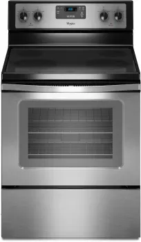 Whirlpool WFE320M0AS0 Used 30 Inch Freestanding Electric Range- Stainless Steel