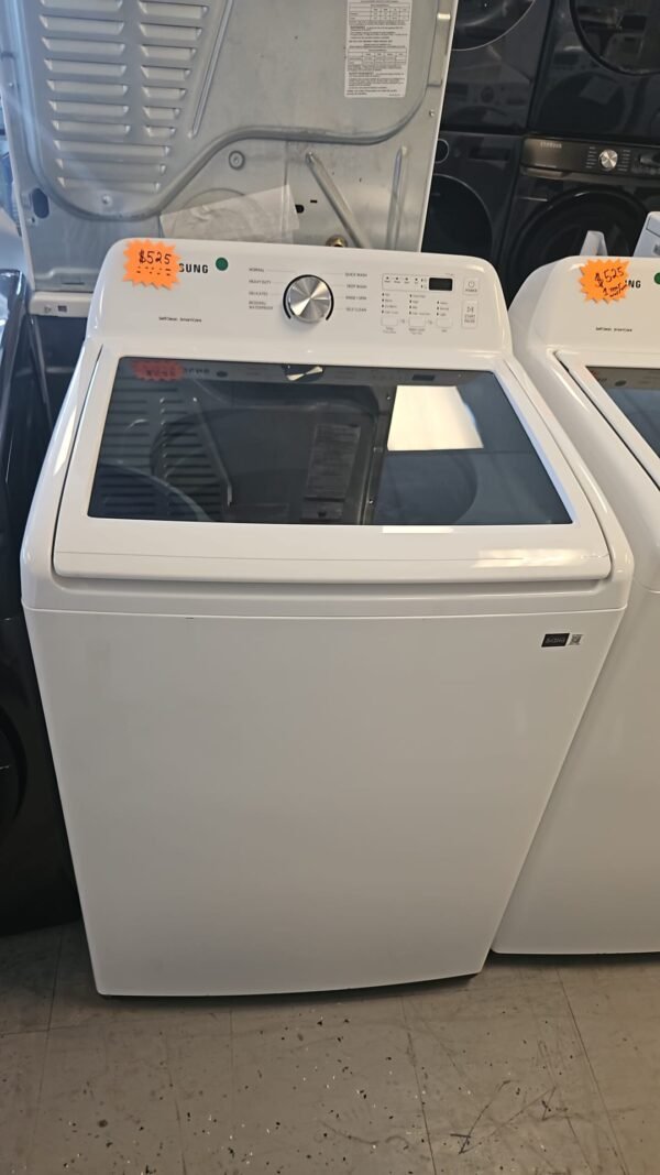 Samsung WA45T3200AW New 27 Inch 4.5 Cu. Ft. Top Load Washer- White - Image 2